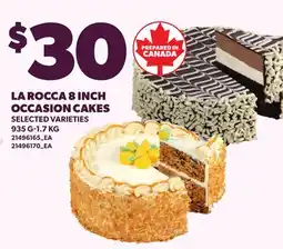 Loblaws LA ROCCA 8 INCH OCCASION CAKES, 935 G-1.7 KG offer