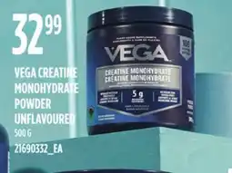 Loblaws VEGA CREATINE MONOHYDRATE POWDER UNFLAVOURED offer