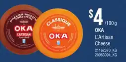 Loblaws OKA L'ARTISAN CHEESE offer
