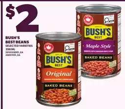 Loblaws BUSH'S BEST BEANS offer