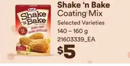 Loblaws SHAKE 'N BAKE COATING MIX offer