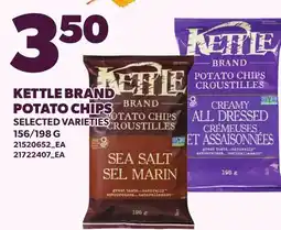 Loblaws KETTLE BRAND POTATO CHIPS, 156/198 G offer