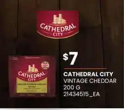 Loblaws CATHEDRAL CITY VINTAGE CHEDDAR offer