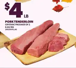 Loblaws PORK TENDERLOIN, PACKAGE OF 2 offer