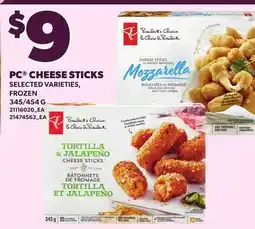 Loblaws PC CHEESE STICKS offer