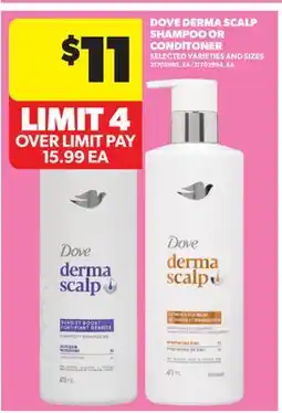 Real Canadian Superstore DOVE DERMA SCALP SHAMPOO OR CONDITONER offer
