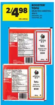 Real Canadian Superstore ROOSTER TOFU offer