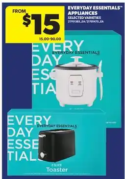 Real Canadian Superstore EVERYDAY ESSENTIALS APPLIANCES offer