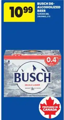 Real Canadian Superstore BUSCH DE- ALCOHOLIZED BEER offer