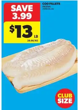 Real Canadian Superstore COD FILLETS offer