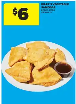 Real Canadian Superstore BRAR'S VEGETABLE SAMOSAS, 6 PACK, 720 G offer