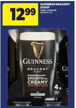 Real Canadian Superstore GUINNESS DRAUGHT STOUT offer