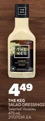 Real Canadian Superstore THE KEG SALAD DRESSINGS offer