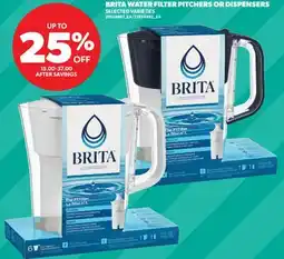 Real Canadian Superstore BRITA WATER FILTER PITCHERS OR DISPENSERS offer