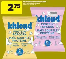 Real Canadian Superstore KHLOUD PROTEIN POPCORN, 30/45 G offer