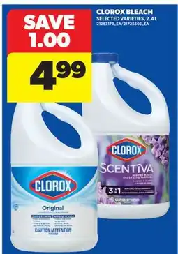 Real Canadian Superstore CLOROX BLEACH offer
