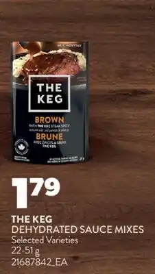 Real Canadian Superstore THE KEG DEHYDRATED SAUCE MIXES offer