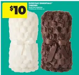 Real Canadian Superstore EVERYDAY ESSENTIALS THROWS offer