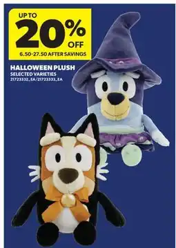 Real Canadian Superstore HALLOWEEN PLUSH offer