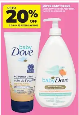 Real Canadian Superstore DOVE BABY NEEDS offer