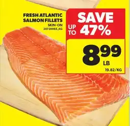 Real Canadian Superstore FRESH ATLANTIC SALMON FILLETS offer