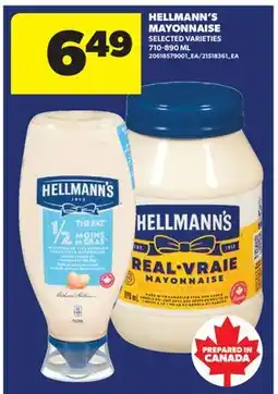 Real Canadian Superstore HELLMANN'S MAYONNAISE offer