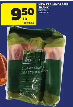 Real Canadian Superstore NEW ZEALAND LAMB SHANK offer