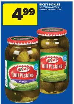 Real Canadian Superstore BICK'S PICKLES offer
