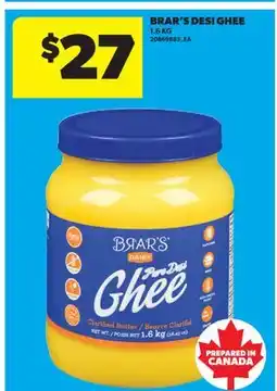 Real Canadian Superstore BRAR'S DESI GHEE offer