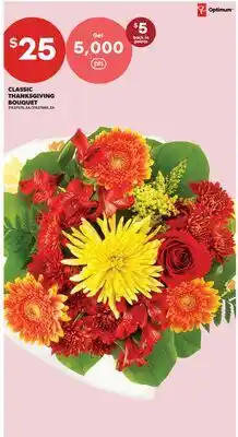 Real Canadian Superstore CLASSIC THANKSGIVING BOUQUET offer