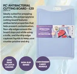 Real Canadian Superstore PC ANTIBACTERIAL CUTTING BOARD offer