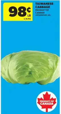 Real Canadian Superstore TAIWANESE CABBAGE offer