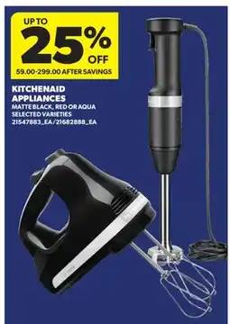 Real Canadian Superstore KITCHENAID APPLIANCES offer
