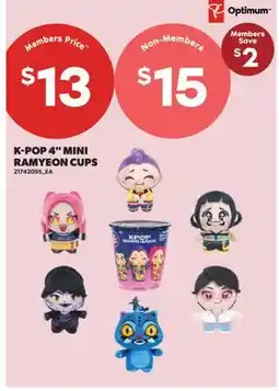 Real Canadian Superstore K-POP 4 MINI RAMYEON CUPS offer