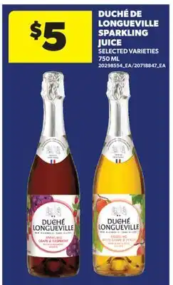 Real Canadian Superstore DUCHÉ DE LONGUEVILLE SPARKLING JUICE offer