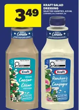 Real Canadian Superstore KRAFT SALAD DRESSING offer
