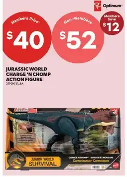 Real Canadian Superstore JURASSIC WORLD CHARGE 'N CHOMP ACTION FIGURE offer