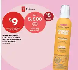 Real Canadian Superstore MARC ANTHONY COCONUT & SHEA MOISTURE BOUNCE CURL MOUSE offer