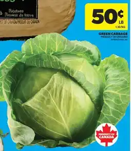 Real Canadian Superstore GREEN CABBAGE offer
