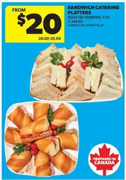 Real Canadian Superstore SANDWICH CATERING PLATTERS offer