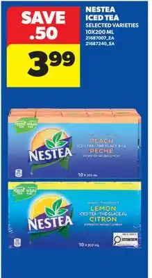 Real Canadian Superstore NESTEA ICED TEA offer