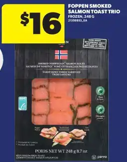 Real Canadian Superstore FOPPEN SMOKED SALMON TOAST TRIO offer