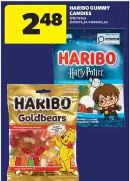 Real Canadian Superstore HARIBO GUMMY CANDIES, 170/175 G offer