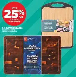 Real Canadian Superstore PC CUTTING BOARDS offer