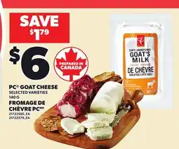 Independent City Market PC GOAT CHEESE offer