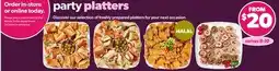 Independent City Market PARTY PLATTERS offer