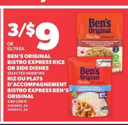 Independent City Market BEN'S ORIGINAL BISTRO EXPRESS RICE OR SIDE DISHES offer