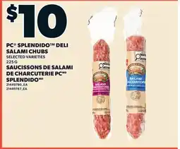 Valu-mart SAUCISSONS DE SALAMI DE CHARCUTERIE PC SPLENDIDO offer