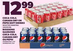 Independent City Market COCA-COLA, CANADA DRY OR PEPSI SOFT DRINKS offer