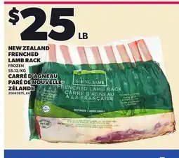 Independent City Market NEW ZEALAND FRENCHED LAMB RACK offer